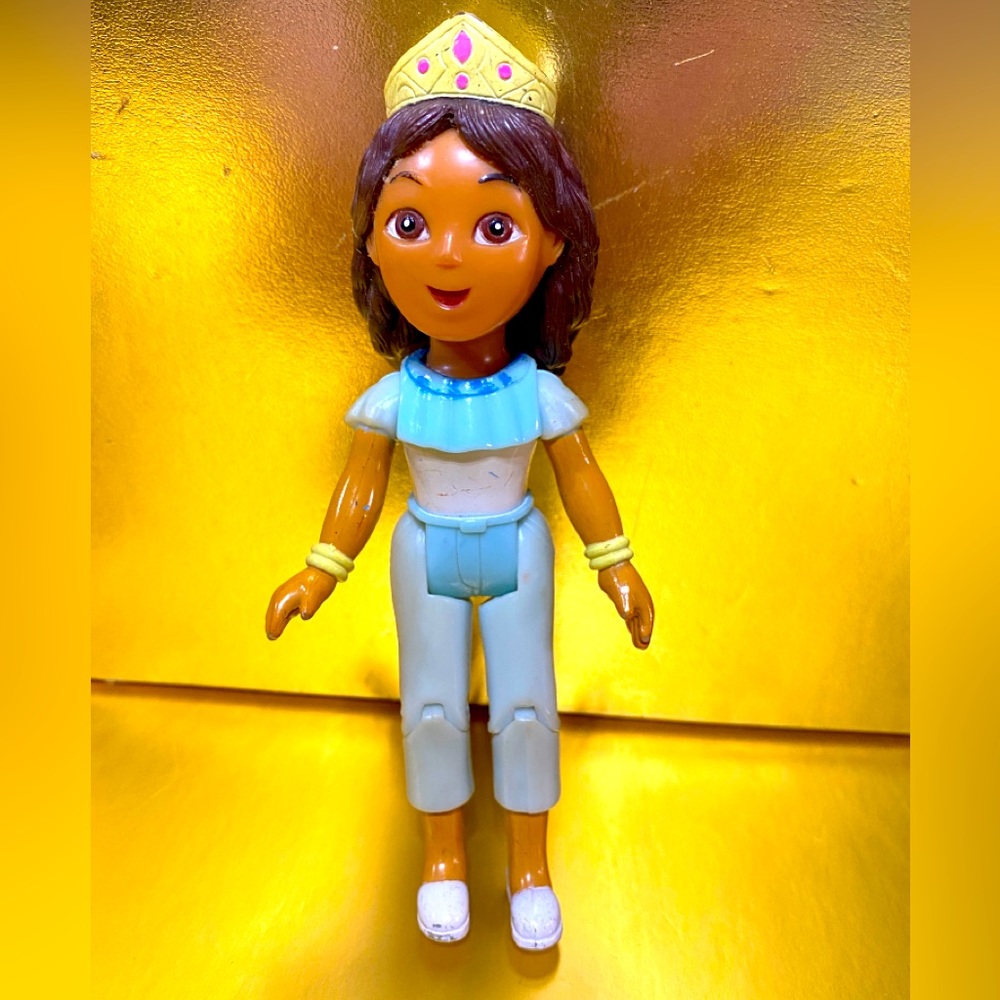 FISHER PRICE VTG 2004 DORA THE EXPLORER COUSIN DAISY DOLLHOUSE POSABLE DOLL